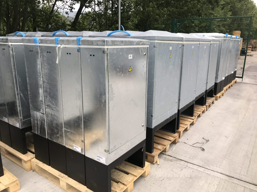 From the largest UK stocks T&D distribute the most extensive range of feeder pillars. From the largest UK stocks T&D distribute the most extensive range of feeder pillars.