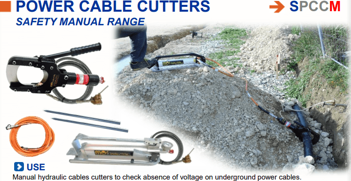 Power Cable Cutters SPCCM | Manual Range