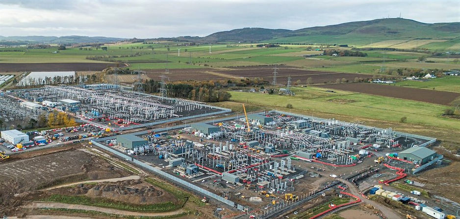 Seagreen is building a new substation at Tealing which will receive the electricity generated by the wind farm for conversion up to 400kV for onward transmission on the national electricity transmission system.