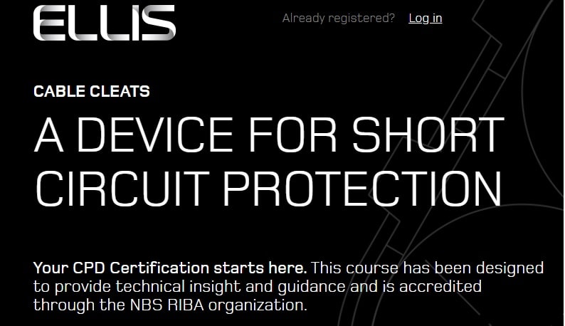 Cable Cleats - A Device For Short Circuit Protection