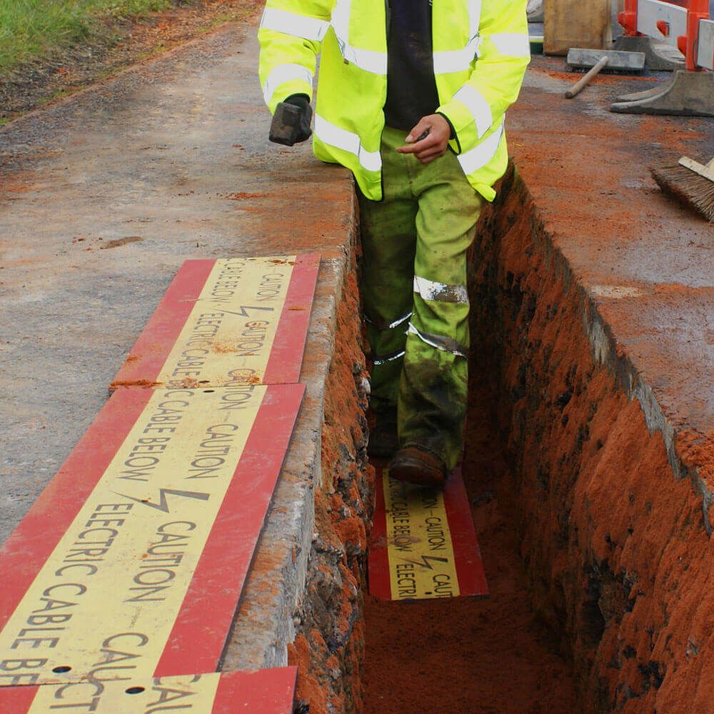 Stokbord Cable Covers for Medium Voltage Undeground Cable Protection