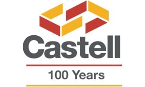 Castell 100 Years Anniversary Logo