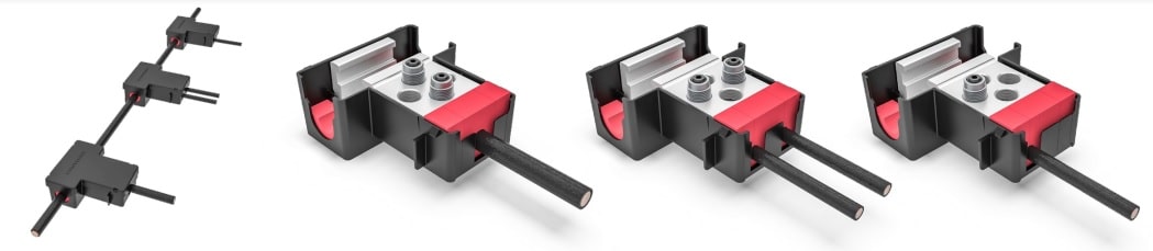 Pfisterer RSC-T Rail Connectors
