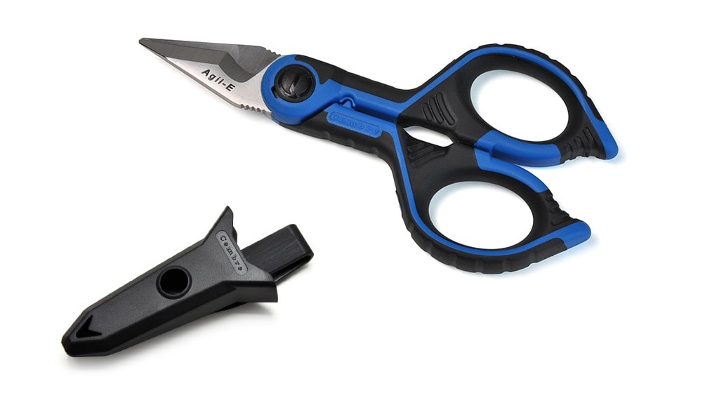 Professional Tools | Electrician Scissors Comfort Grip and Sheath