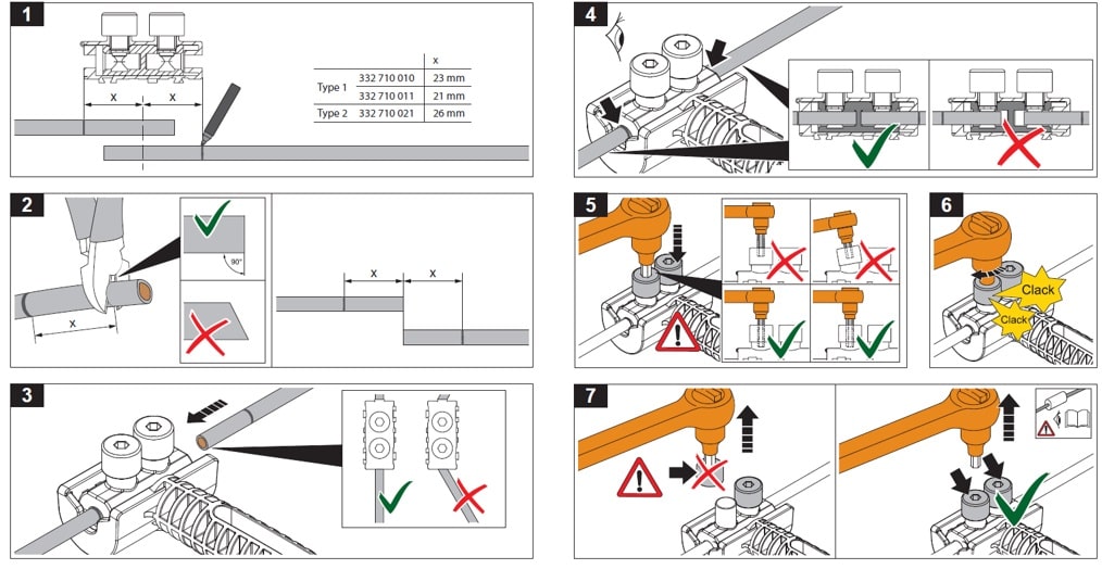 Installation Steps Type 1-2
