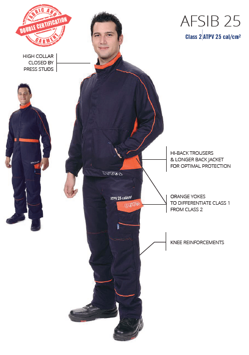 AFSIB 25 Cal Arc Flash Protection