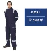 12 Cal Arc Flash Clothing | Coverall With Retroreflective Tapes
