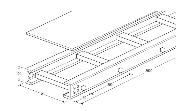 GMLN GRP Cable Ladder GMLN GRP Cable Ladder