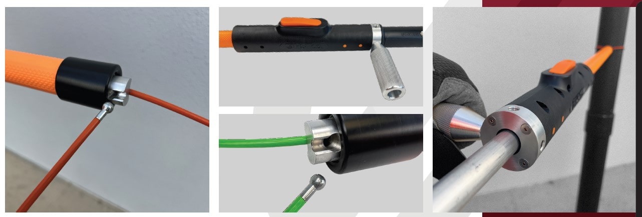 SnareIt Tool Features Push & Pull Tools for Hands-off Safety Working