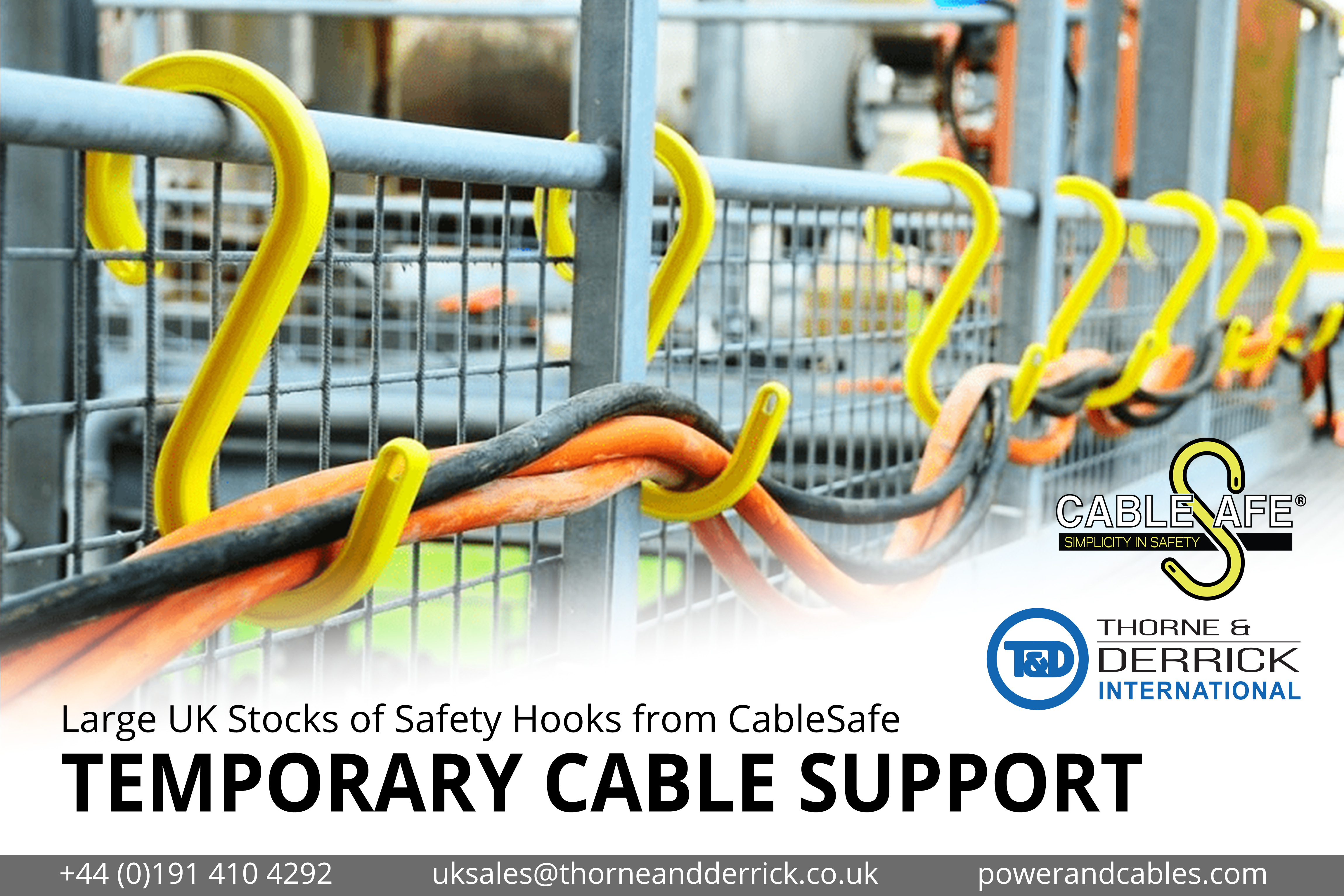 Thorne & Derrick Appointed CableSafe Preferred UK Distributor