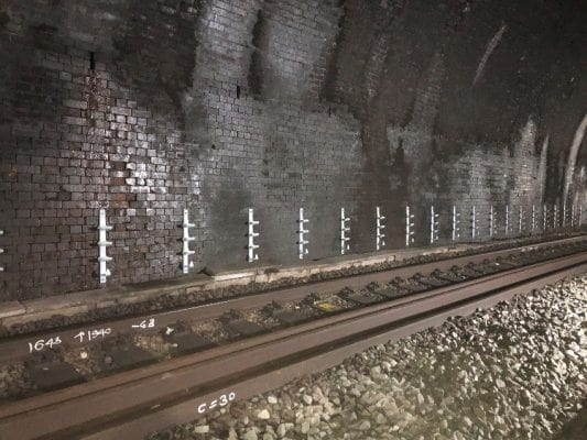 Track Renewal With Cable Hanger