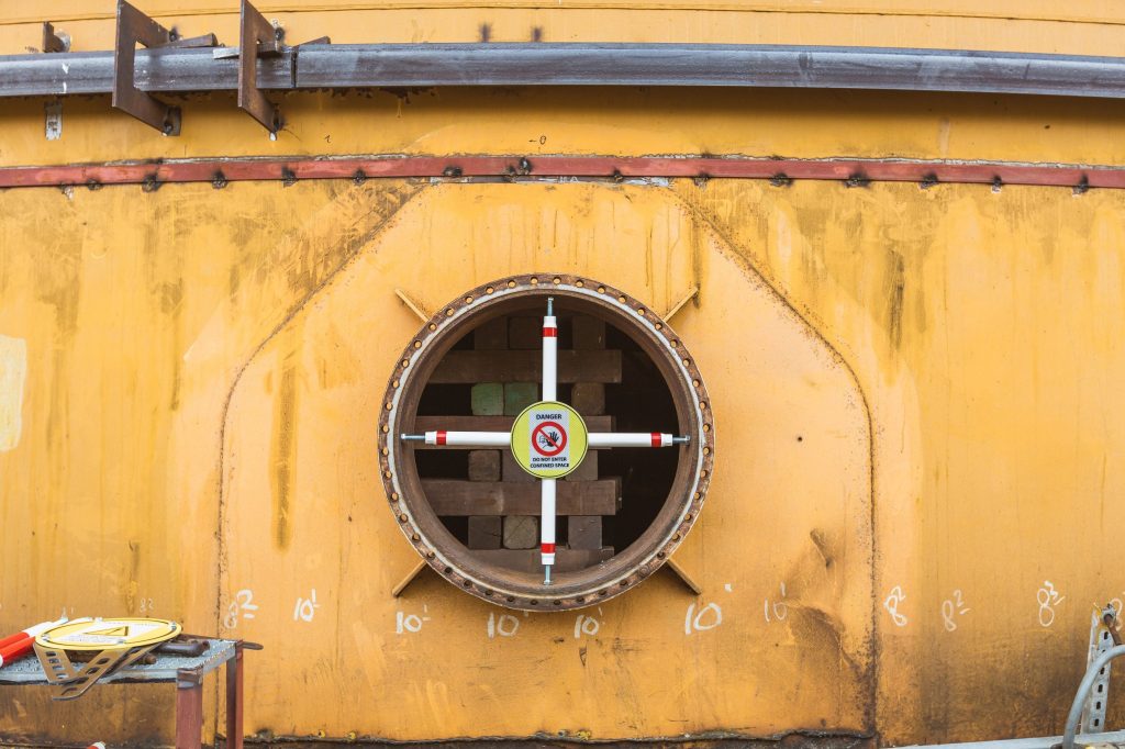 Manhole Confined Space Entry Barrier