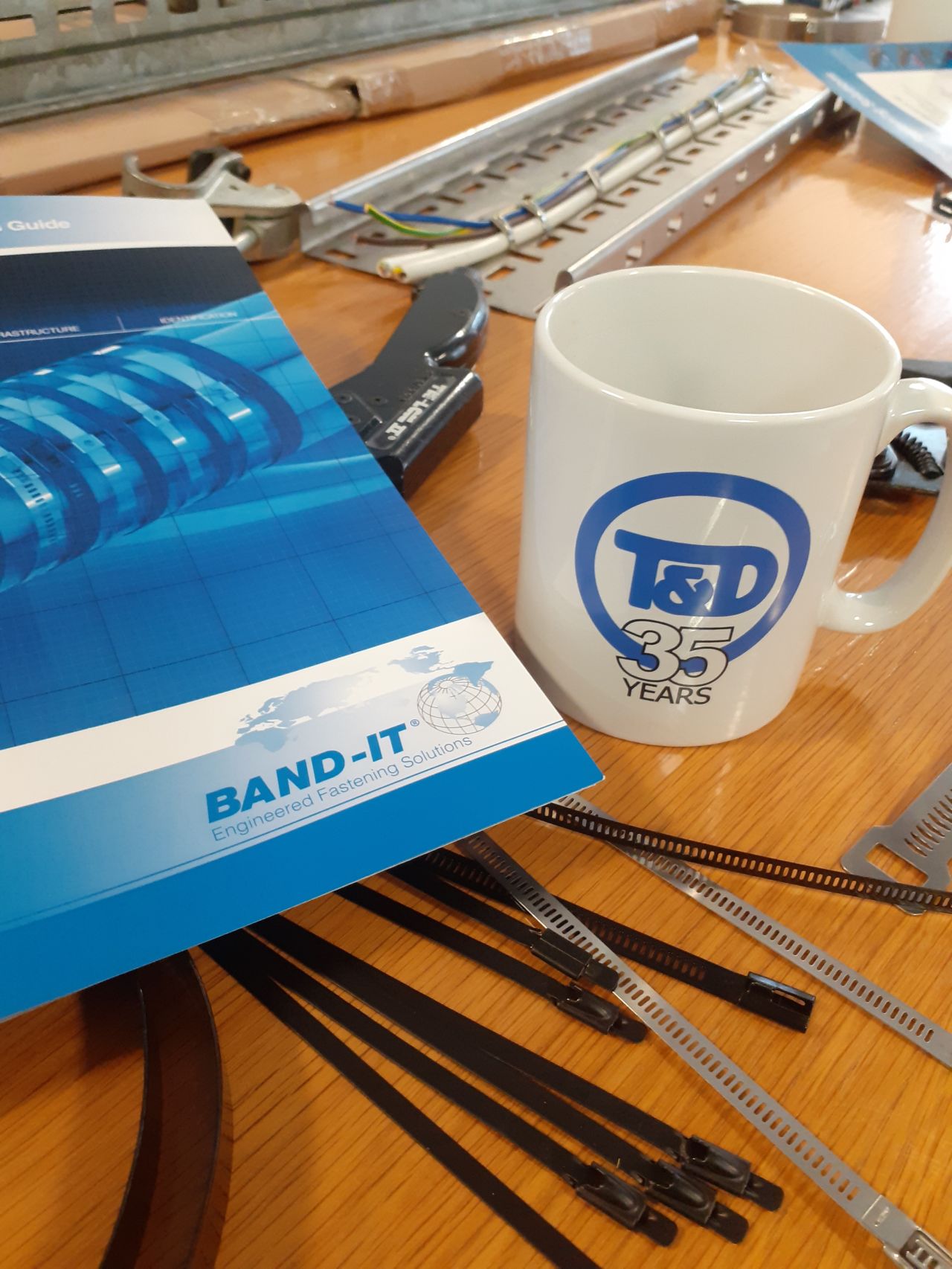 BAND-IT Cable Clamping Products - Training Day at Thorne & Derrick 
