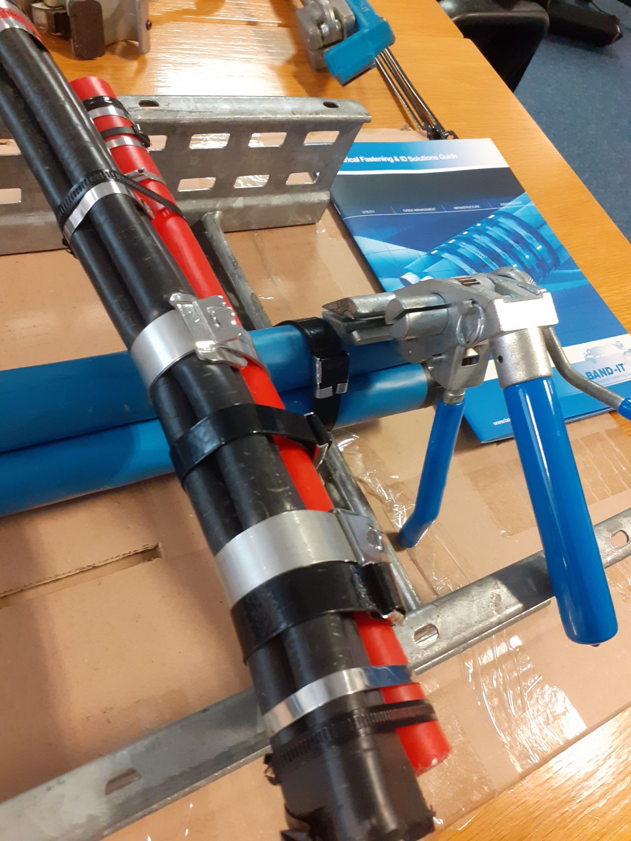 BAND-IT Cable Clamping Products - Training Day at Thorne & Derrick 