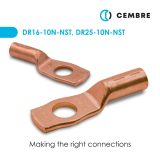 Copper Terminal Lugs | NEW Range of Electrical Connectors from Cembre