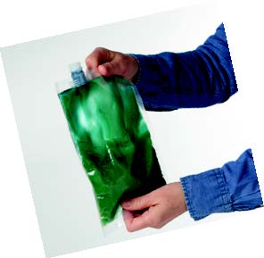 A visible colour change indicates the mixture is ready to pour.