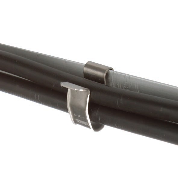 Solar Cable Clips | Parallel Cable Orientation