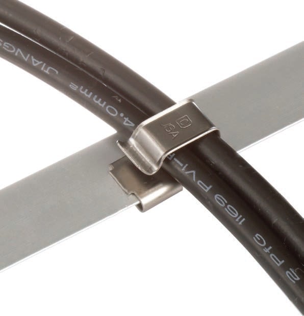 Solar Cable Clips | Perpendicular Cable Orientation