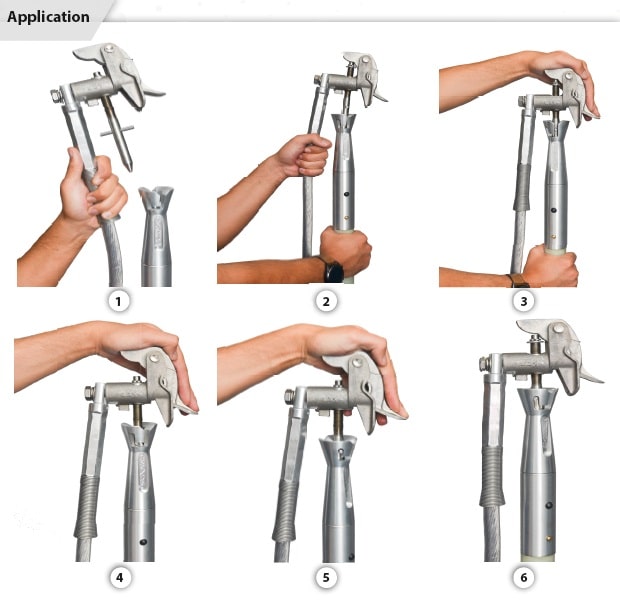 Application of S9B Clamp Application of S9B Clamp