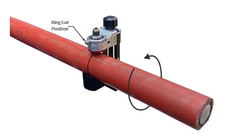 Ring cut the cable