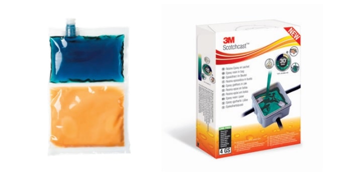 3M™ Scotchcast™Electrical Insulating Resin 4 GS in bags 3M™ Scotchcast™Electrical Insulating Resin 4 GS in bags