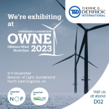 We’re Exhibiting! Offshore Wind North East 2023