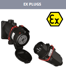 Plugs & Sockets For Industrial & Hazardous Areas (20A-400A 400°C)