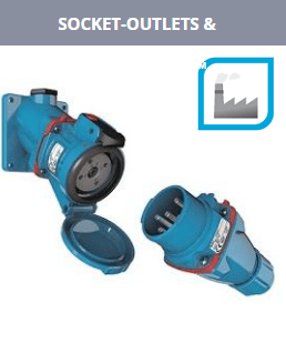 Plugs & Sockets For Industrial & Hazardous Areas (20A-400A 400°C)