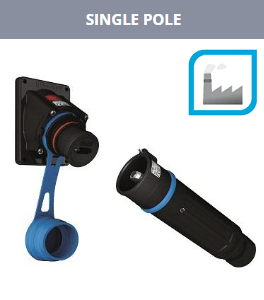 Single Pole Connectors For Industrial & Hazardous Areas (680A/ 1000V)