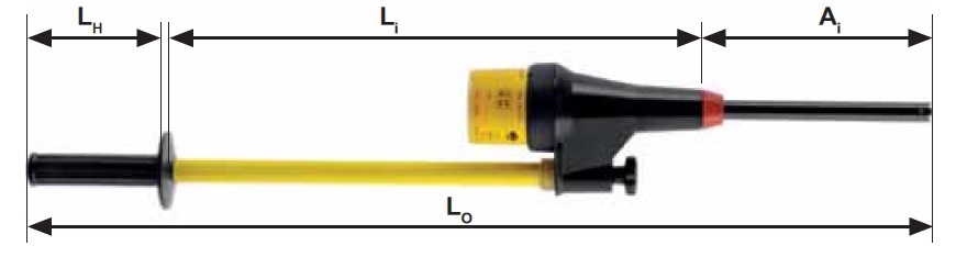 Pfisterer-KP-Test-5A-Voltage-Detector-Dimensions