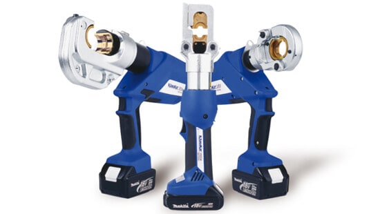 2009 Safety Plus Generation of battery-powered hydrauic crimping, cutting and universal tools are launched on the market