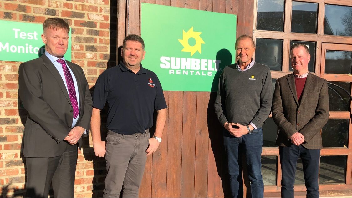 Spike & Cut! Thorne & Derrick Partnership Agreement with Sunbelt Rentals
