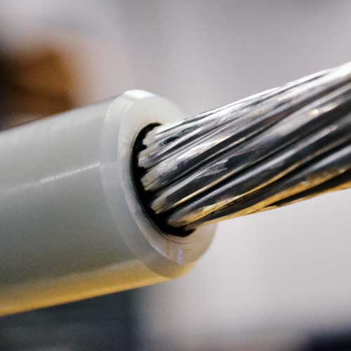 Chamfer depth is adjustable to accommodate various insulations