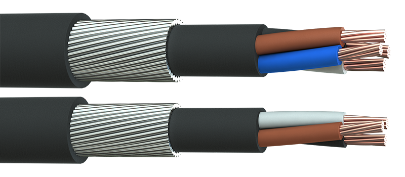 Steel Wire Armoured Power Cables SWA Cable Steel Wire Armoured Cables