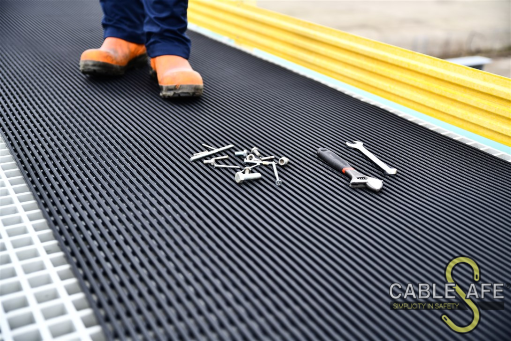 Dropped Objects Prevention Walkway Mat