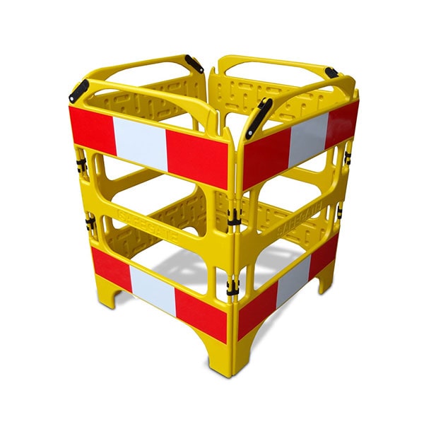 Confined Space Safety Multifold Barrier