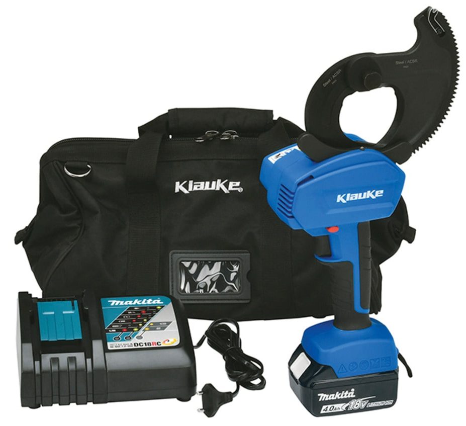 Klauke Ratchet Cable Cutters Full Kit Klauke Ratchet Cable Cutters Full Kit