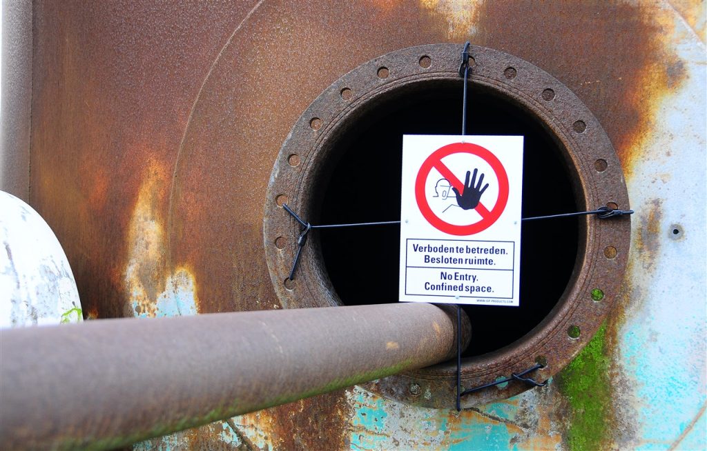 Confined Space Safety Safety Sign