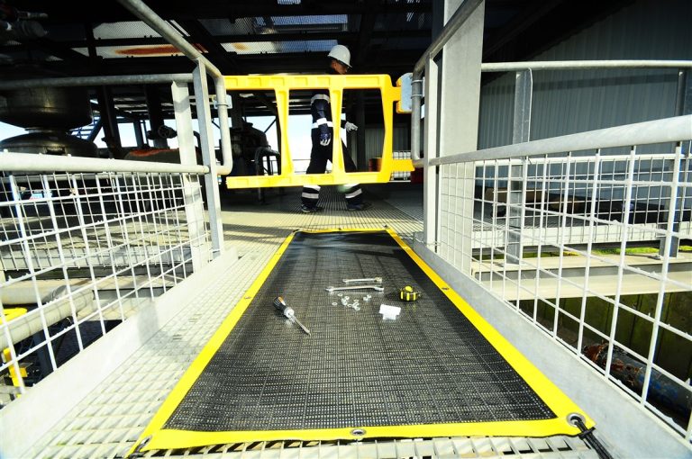 Dropped Object Prevention Work Mat: Enhancing Safety on Elevated Grating
