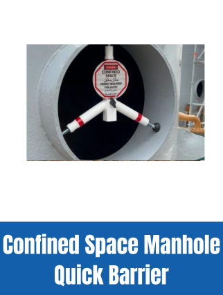 Confined Space Manhole Quick Barrier