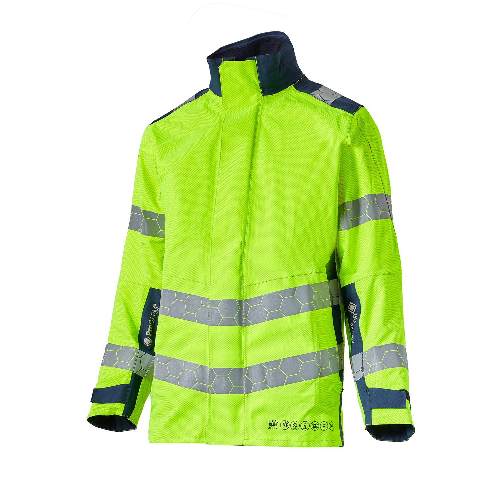 Arc Flash GORE-TEX PYRAD Hi Vis Yellow Jacket 30 Cal 