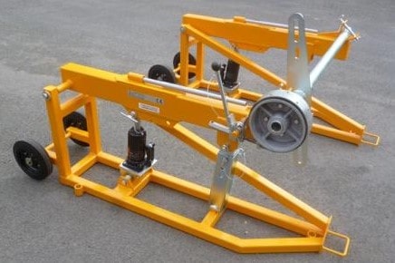 Cable Drum Stand CBS D-684 Braked Stand Cable Drum Stand CBS D-684 Braked Stand