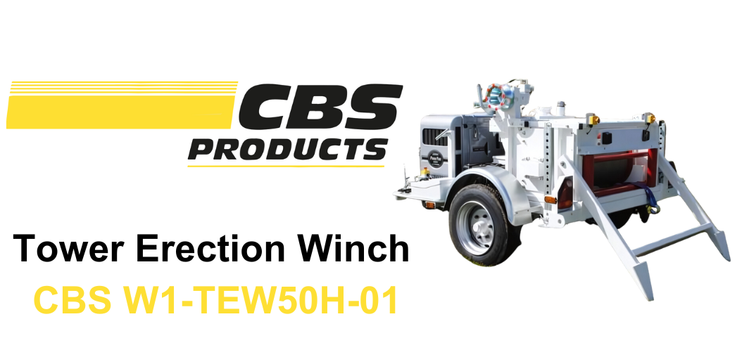 Tower Erection Winch | CBS W1-TEW50H-01
