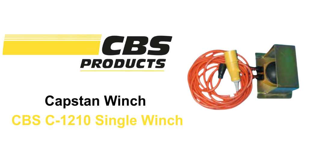 Capstan Winch | CBS C-1210 Single Winch