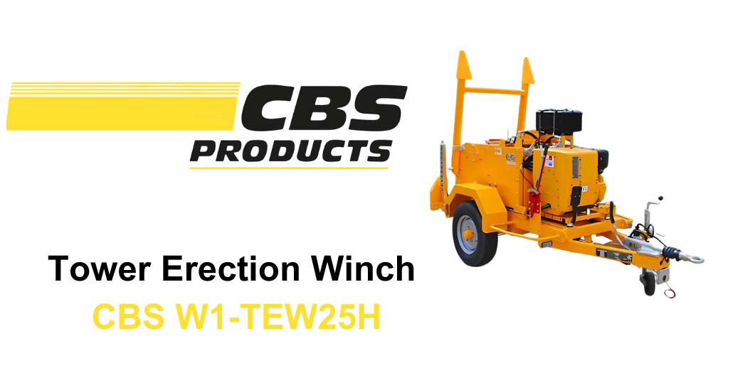 Tower Erection Winch | CBS W1-TEW25H-01 