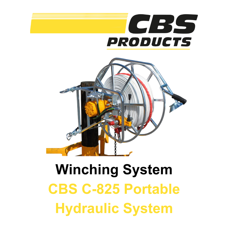 Cable Winching System | CBS C-825 Portable Hydraulic System