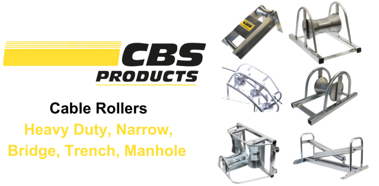 CBS Cable Rollers | Heavy Duty | Cable Pulling & Laying