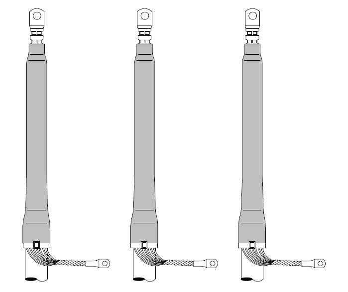 3M QTIII Cable Terminations | MV Medium Voltage 24kV