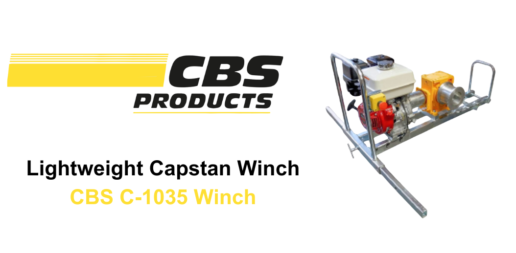 Capstan Winch | CBS C-1035 Lightweight Winch 