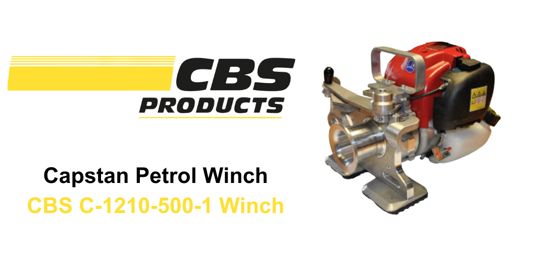 Capstan Winch | CBS C-1210-500-1 Petrol Winch